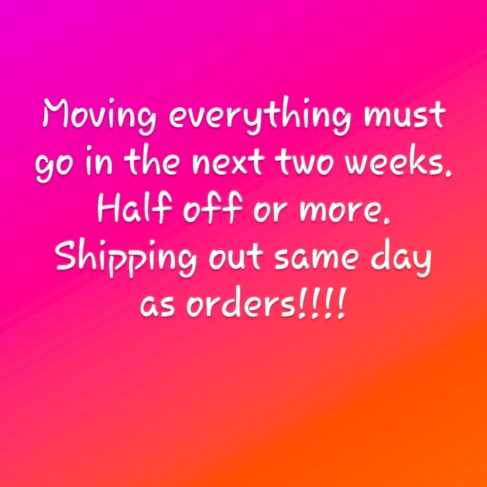 Big moving sale